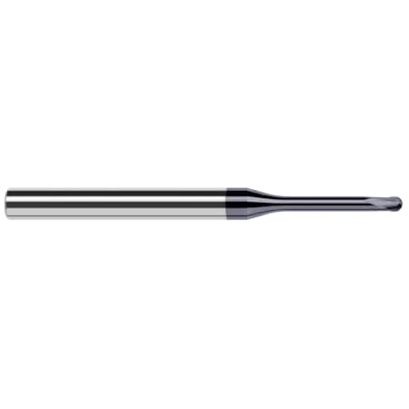 End Mill For Hardened Steels - Finishers - Ball, 0.0620 (1/16), Number Of Flutes: 2